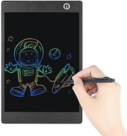 LCD Writing Tablet, Electronics Board Writing Tablet MINPE 9.7 "Digital Mobile LCD Mini Electronic Drawing Card Colourful Graphic Tablets for Office and Students/Children/Adults