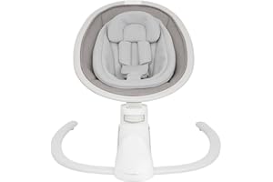 Graco Sway 'n Grow smoczek Bluetooth odpowiedni od urodzenia do ok. 4 lat (0-18 kg), z 6 kołyszącymi się mi, 4-biegowymi wibracjami, muzyką, regulacją wysokości i kompaktowym do przechowywania,