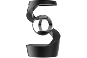 CMANLNYK Jouet de bureau gyroscope suspendu à illusion visuelle – Jouet de bureau cinétique défiant la gravité, gyroscope rotatif à mouvement perpétuel en métal, jouet anti-stress, gadget pour la maison, le