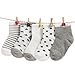 FOOTPRINTS Organic cotton Baby Socks-12-30 Months - Pack of 5 Pairs - Grey RS.399.00