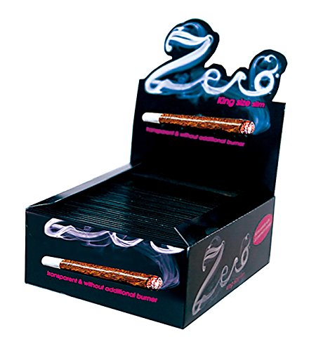 Zero transparente Papers, Maxi-Box 50x32 King size Papers