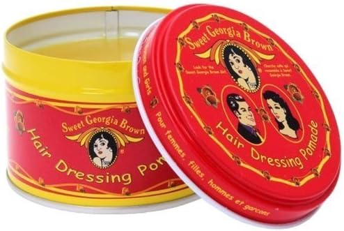 Sweet Georgia Hair Dressing Pomade, Red/ Brown by Sweet Georgia