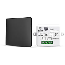 RF433 Draadloze lichtschakelaarset, draadloze schakelaar, batterijloos, draadloze zender-veiligheidsschakelaar en ontvanger-controller, 10A, draadloze schakelaar 240V, wandlichtschakelaar, draadloze