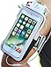 Produktbild iPhone 7 Armband, imangoo Phone Sport Tasche Apple iPhone 7 Schutzhülle Wallet Armband Multifunktionale Laufen Wandern Radfahren Workout Handgelenk Tasche iPhone 7S/7G Gym Karte Pocket Touchscreen Arm Tasche