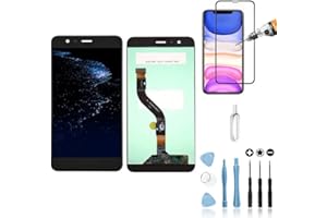 Mobilevie Ecran Compatible pour Huawei P10 Lite Noir : VITRE Tactile + LCD Original Pret-A-Monter