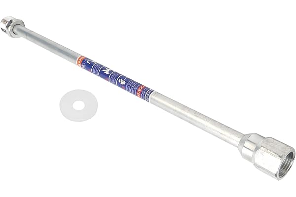 Airless Sprayer Gun Tip Extension, Airless Paint Sprayer Spray Gun Tip Extension Pole Rod With Seal Ring(38cm)