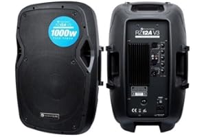 AVC Designs RZ12A V3 Portable 12" 1000W Active Powered Stage Club PA Speaker
