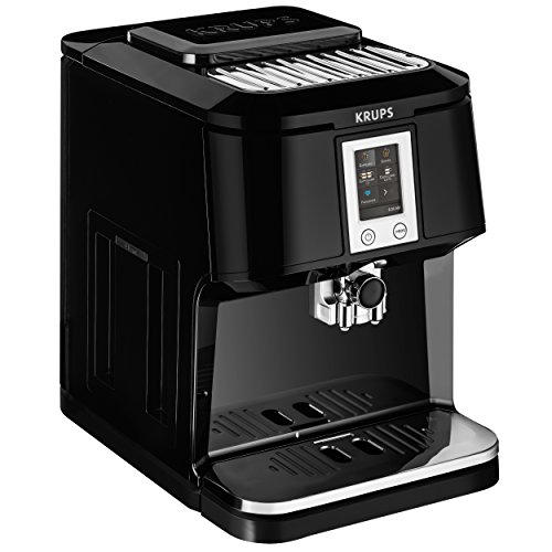 Krups EA8808 Kaffeevollautomat (Two-in-One-Touch Funktion, 15 bar, Touchscreen-Farbdisplay) Edelstahl/ Schwarz - 5