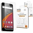Orzly - Premium Tempered Glass Screen Protector for WileyFox Swift SmartPhone (Original 5" HD Screen Version / 16GB ROM Model - 2015) - 0.24mm Protective Oleophopbic Screen Guard - Transparent