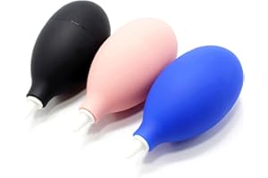 FYHJNC Keyboard Cleaning Air Blower & Air Blower for Phone Charge Port - Handheld Silicone Squeeze Ball Puffer Duster for Camera Lens, Electronics, Watch & PC Dust Removal (Blue)