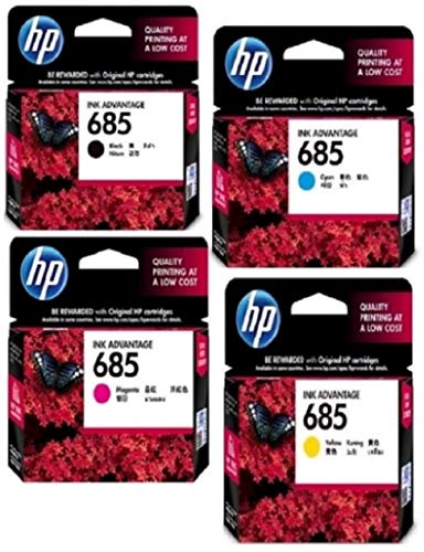 Buy HP Combo 685 B/C/M/Y Set of 4 