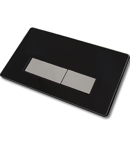 Geberit Sigma 8 Piastra Azionamento WC Sigma 20 - Pannello Serbatoio Nascosto, Bianco, Con Leva Silenziosa Sigma 20 Scarico - 8