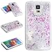Produktbild FUN CASE silber / silver Für Xiaomi Redmi Note 4 / Xiaomi Remi Note 4X Treibsand Liquid Pearl Glitzer Wasser Handy Cover Hülle Case Glitzer Sterne Flüssig Sternenstaub Hard Case Etui Silikonhülle