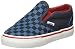 Vans Unisex Babies’ Classic Slip-on Walking Shoes, Blue (Checkerboard Blue/Navy), 6.5 UK