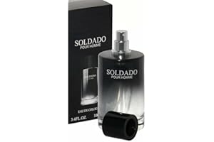 Lovali Soldado Eau De Cologne Aftershave 100ml For Men Boys Teens Gift For Men Boys Male Fragrance Perfume Gift For Him (Soldado)