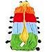 Highdas Cute Caterpillar Shaped Double-Layer Soft Fleece Baby Infant Toddler Sleeping Bag Sleep Sack Photography Prop for 6-18 Months Baby