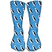 Produktbild cleaer Colorful Music Notes Men Women's Casual Athletic Stoking Crew Long Socks 50cm(19.6 inch)