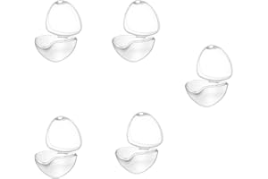 YYST 5 Stück Schnullerbox,Schnullerbox für Baby,Schnullerbox junge mädchen,Schnulleraufbewahrung Box für Baby,Schnullerbox Tragbar,Schnuller Box Staubdicht
