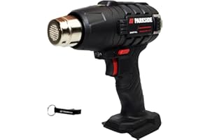 HEADNMORE Parkside Performance PPHLGA 20 Pistolet à air chaud sans fil 20 V (sans batterie) + porte-clés
