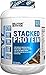 Produktbild Evlution Nutrition Stacked Protein Protein Pulver mit 25 Gramm Protein, 5 Gramm BCAAs und 5 Gramm Glutamin (Chocolate Peanut Butter, 1,82 kg)