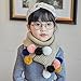 Produktbild Herbst und Winter Einfarbig Stricken Kinder Schals Dicken Warmen Ball Jungen und Mädchen Wilden Kragen,A,Der gesamte Code