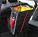 Produktbild Rücksitz Autotasche,CAMTOA 9L Auto Mülleimer Rücksitztasche Rücksitz Organizer Multi-Tasche Aufbewahrungstasche,wasserdicht Tissue Utensilientasche für Flaschen Magazin Schirm Müll 23*31.5*7.5cm