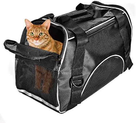 Car Booster Seat For Dog,Folding Pet Car Seats Cat Car Travel Safety Waterproof Breathable Pet Car Mat Safety Car Seat Belt Cover Booster Bag Pet Carrier Seat Protector Travelling Car Cushion for Dog , Grey