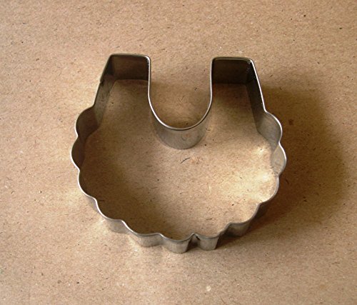 Lawman Ausstecher für Fondant, Teig oder Kekse, 4 x , Baby-Motive: Flasche, Lätzchen, Body, Kinderwagen - 3