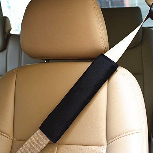 Case Wonder 1 Paar 2 Schwarz Mehrzweck Komfort Schulterpolster Schultergurt Pads f  r Laptop   Messenger   Boxen   Reisetasche   Auto Sicherheitsgurte