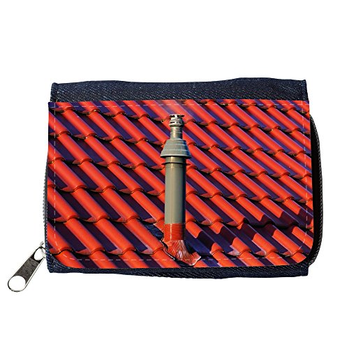 Preisvergleich Produktbild Portemonnaie Geldbörse Brieftasche / / M00154517 Hauptdach-Kamin Gasheizung Fliesen / / Purse Wallet