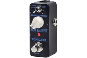 SONICAKE Overdrive Pédale d'effets pour guitare Vintage Dumble Blues Analog Blue Skreamer