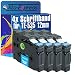 Produktbild Tito-Express PlatinumSerie 4x Beschriftungsband kompatibel mit Brother P-Touch TZ-535 TZe-535 9200DX 9200PC 9400 9500PC 9600 9700PC 9800PCN D200 D200BW D200BWVP D200VP D210 D210VP