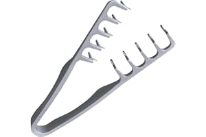 GWTDTOAD Peine de textura de estilo para hombre, peine con dientes anchos, peine de volumen para hombres y mujeres, accesorio de aseo, peluquería 22,5 x 10,5 x 2,4 cm