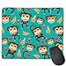 Produktbild Monkey Love Banana Personalized Design Mauspad Gaming Mauspad with Stitched Edges Mousepads, Non-Slip Rubber Base, 300 x 250 x 3 mm Thick - Best Gift Idea