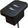 Mahmayi BS02 Desktop Socket with USB A/C Port for Home and Meeting Room - Black