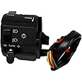 Uno Minda SW-0671 Handle BAR Switch- Left Side - Kick Start for-Bajaj-Pulsar/Pulsar DTSi/Caliber/C-100 N/M/Discover O/M