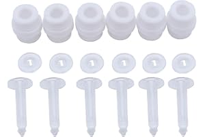 Dilwe stötdämpande gummikula + antidroppstift Anti-vibrationsisoleringssats tillbehör för 3