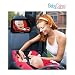 Baby Car Mirror - Back Seat Rear View - Fully Adjustable to Fit Any Headrest - 360 Tilt & Turn Function - Wide Convex Shatterproof Glass and Fully Assembled - Crash Tested and Certified for Safety by BabyCakes