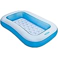 Intex Soft Inflatable Rectangular Swimming Pool-(Multi Color)