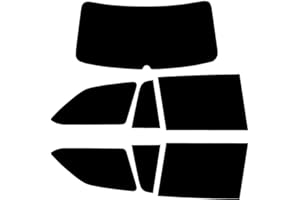 PSSC WINDOW FILM PSSC Pre Cut Rear Car Window Films for Skoda Octavia Estate 2012 to 2016 05% Very Dark Limo Tint