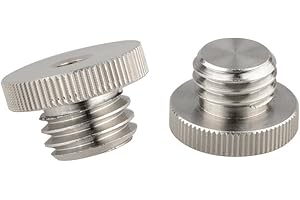 CAMVATE 1/4"-20 bis 5/8"-11 Gewindeschraube Adapter für Stativ Laser Level Bosch Adapter (2 Stück)