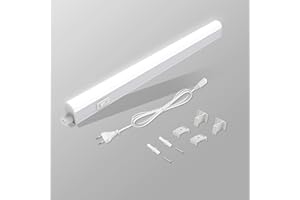 ‎BOYIR BOYIR Unterbauleuchte Küche LED küchenlampe unterbau mit Schalter 9W 58.5cm 900lm Lichtleiste Neutralweiß 4000K Superhell küchenlicht Erweiterbar, Schrankbeleuchtung für Küchen,Schrank,Bücherregal
