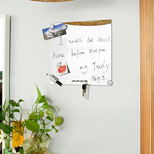 SoBuy® Memoboard,Spiegel-Memoboard,Magnettafel,Whiteboard,Schreibtafel, FRG46