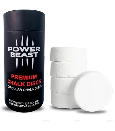 Power Beast Boule De Chalk Rechargeable 60g - Magnésie En Boule Pour Cross Training, Escalade, Haltérophilie Et Pole Dance