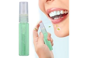 YINHING 12ML Mouth Spray Breath Freshener Spray,Advanced Dry Mouth Relief Oral Spray - Sugar Free, Eliminates Bad Breath(Green)