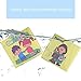 Yosoo 6 Books Soft Cloth Children Intelligence development Cognize Book Educational Activity Toy for Kid Baby