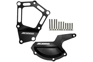 ZHUOWU Motorräder CNC Legierung Motorschutz Slide Crash Falling Schutz Guard für S1000RR ABS K46 2009-2018 S1000R 2014 2015 HP4 2010-2018 S1000XR 2015 2016 （Schwarz）