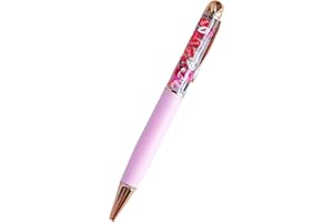 Sikyby Rossetto Love Lettere Cuore San Valentino Romantic Funcy Penne Carino Floater Galleggiante Liquido Scrittura Diario Penna Ufficio Per Donne Uom