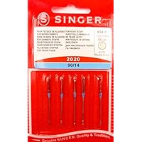 Singer Agujas para Máquinas de Coser 2020 grosor 90/14 para Tejido sustancias 130/705, 5 unidades
