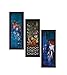 eCraftIndia Matt Texture  Lord Krishna and Lordess Radha   UV Art Painting (Synthetic Wood, 53.3 cm x 1.3 cm x 40.6 cm) RS.495.00